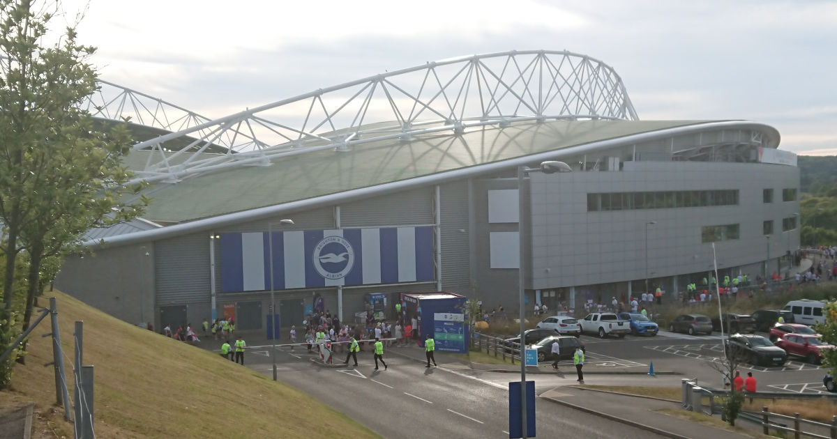 Falmer (AMEX) Stadium, Brighton - TravelsByAdam.com