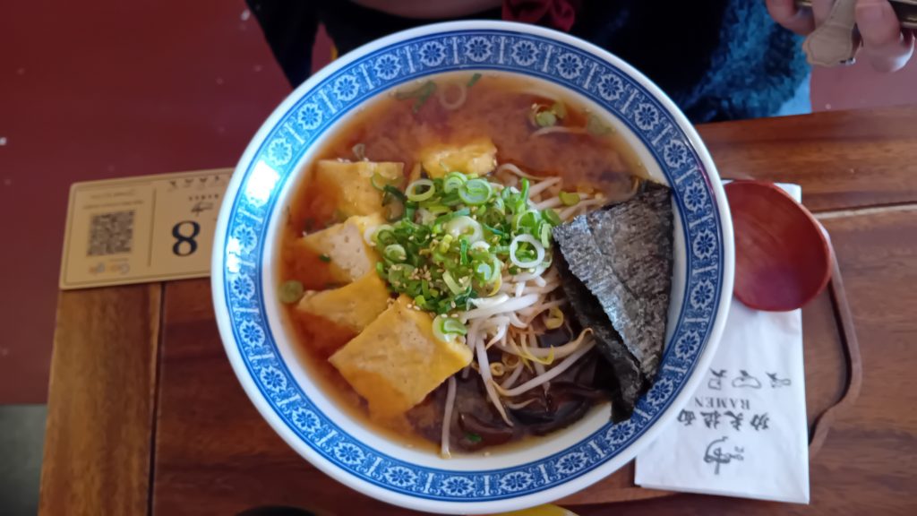 Tofu Vegetarian Ramen