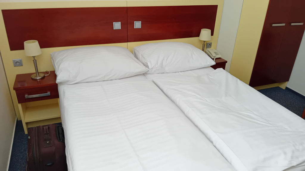 Our room on visit two