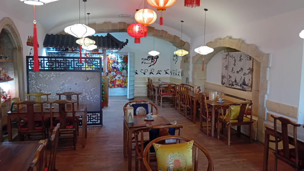 Inside of Kung Fu Ramen