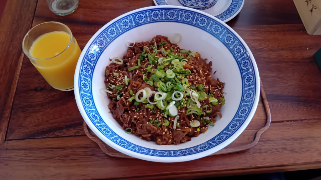 SukiYaki Beef Rice
