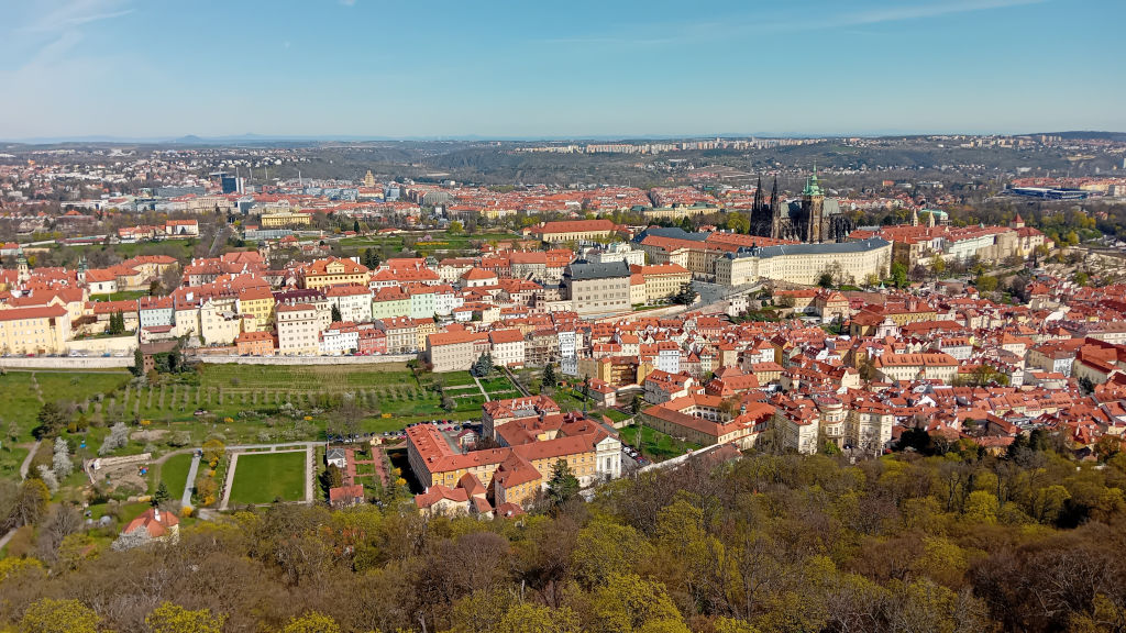 A View of Prague from the Petrin Tower
